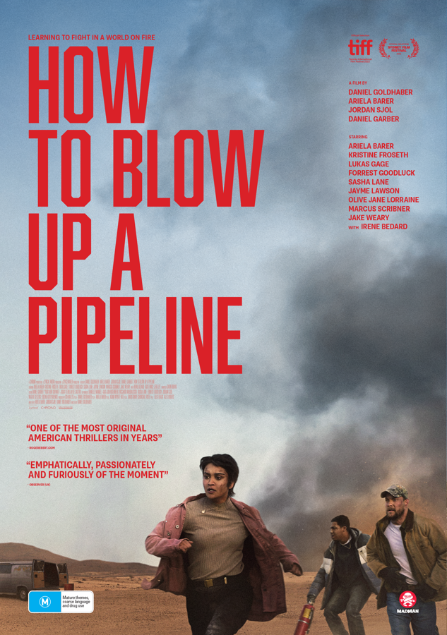 Affiche du film how to blow up a pipeline