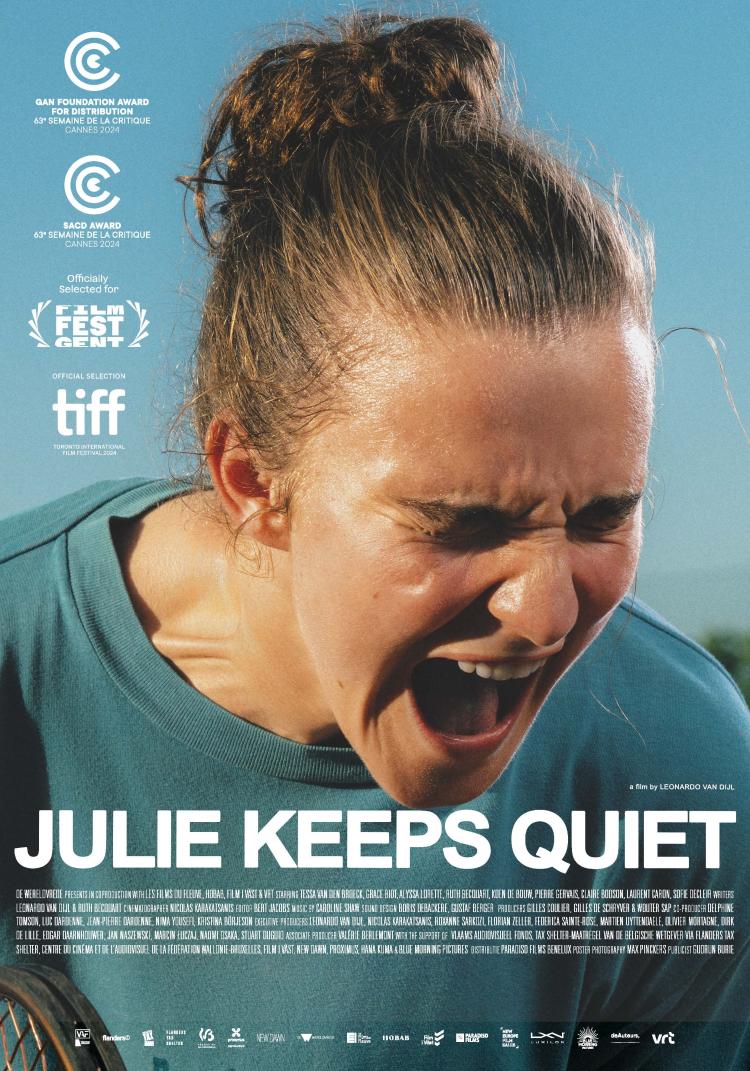 julie keeps quiet - affiche du film