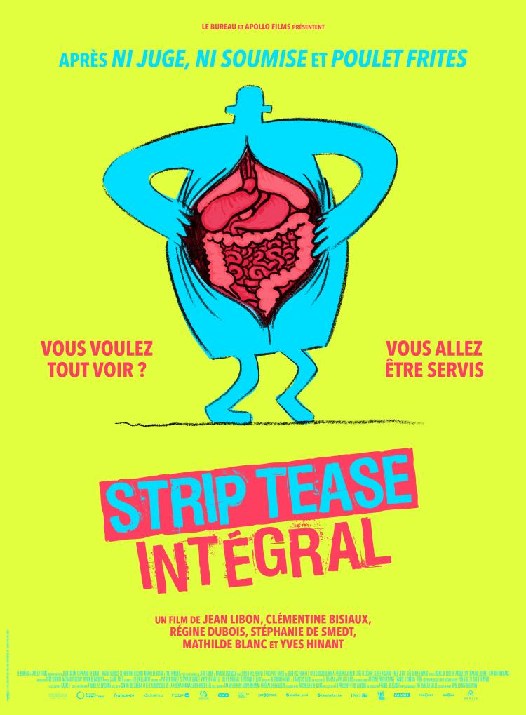 affiche film strip tease integral 