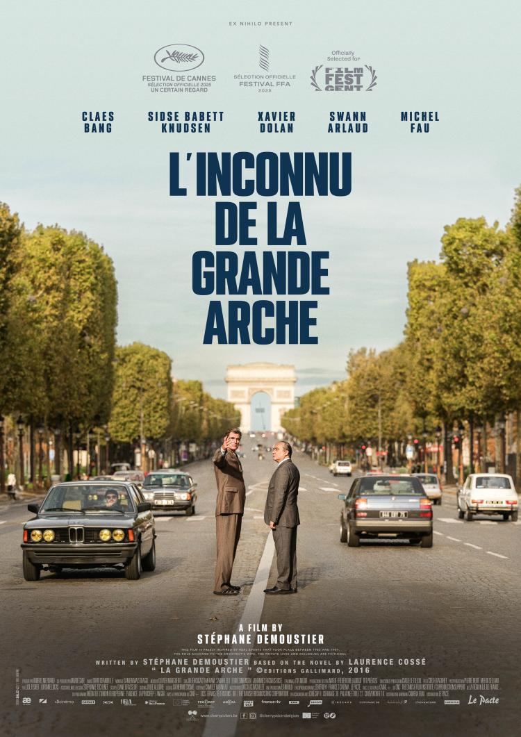 affiche du film l'inconnu de la grande arche