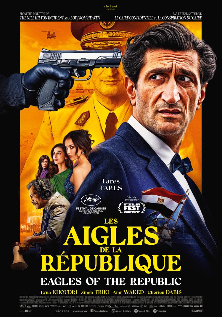 affiche du film les aigles de la république