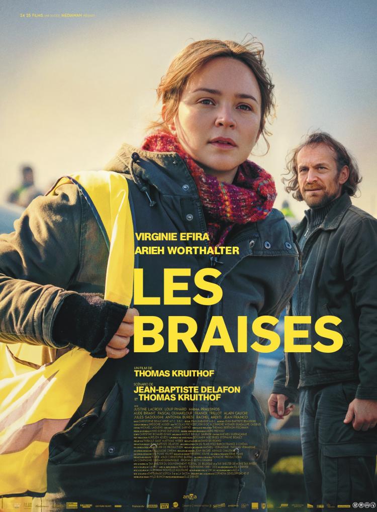 affiche du film Les braises
