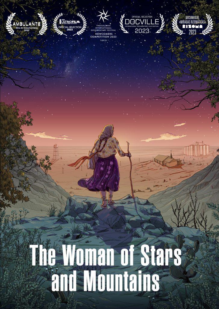 affiche the woman of stars